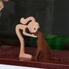 Family Puppy Wood Dog Craft
