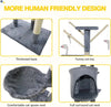 DayPlus Cat Tree Cat Tower Cat Scratching Post for Indoor/Outdoor