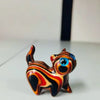 Cute Small Wooden Cats Figurine Handmade Carving Cats Home Decoration Figurine Gift Cats Accessories Decoration Crafts Figurines