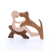 Family Puppy Wood Dog Craft
