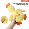 Dog toy with bite resistant grinding teeth