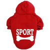 Dog Hoddie Norht Dog Face Multi Colors and Sizes