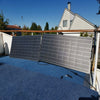 ETFE (PET) Semi-Flexible Solar Panel 150W 19.8V