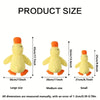 Dog toy with bite resistant grinding teeth