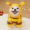 Pet Bee Style Plush Costume