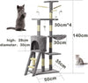 DayPlus Cat Tree Cat Tower Cat Scratching Post for Indoor/Outdoor