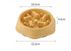 Pet Cat Dog Slow Food Bowl