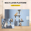 DayPlus Cat Tree Cat Tower Cat Scratching Post for Indoor/Outdoor