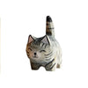 Cat Model Crafts Hand-carved Wooden Cat Statue