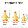 Dog toy with bite resistant grinding teeth